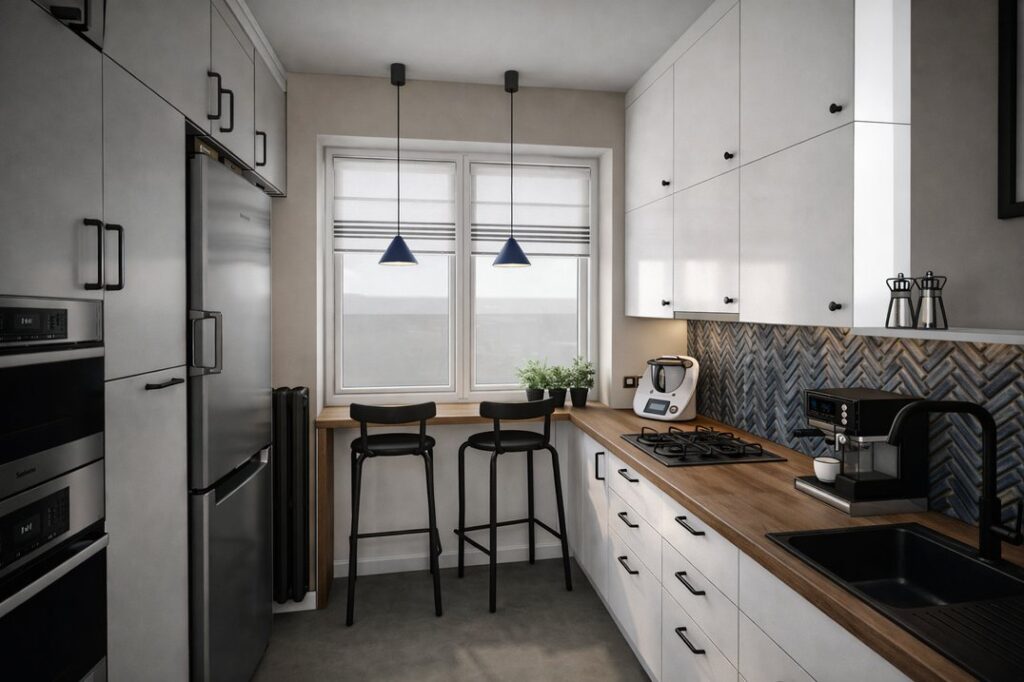 Mieszkanie 43 m² – projekt wnętrza TADAAM Projekt, zdjęcie 2