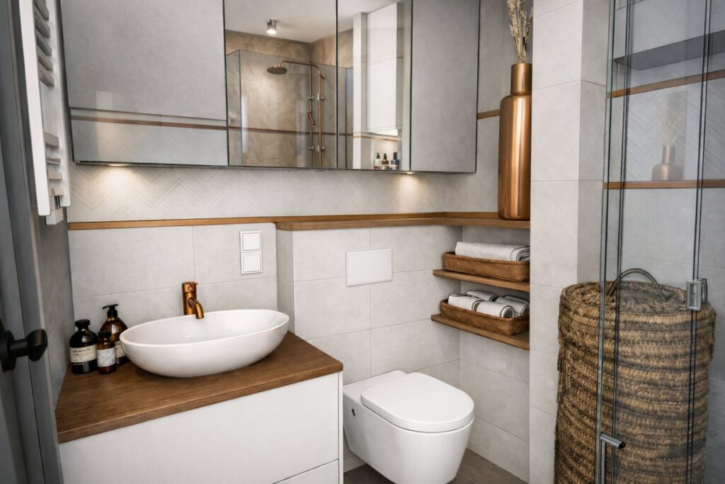 Mieszkanie 43 m² – projekt wnętrza TADAAM Projekt, zdjęcie 4